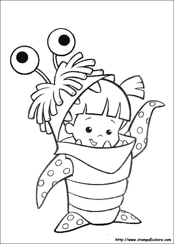 Disegni Monsters e co